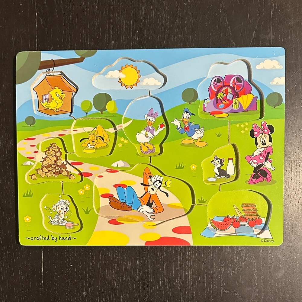 Disney Magnetic Puzzle Board - Red, Blue, and Green - Picture 3 of 4